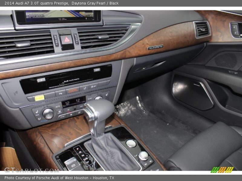 Daytona Gray Pearl / Black 2014 Audi A7 3.0T quattro Prestige