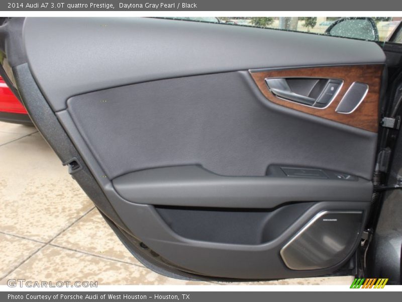 Daytona Gray Pearl / Black 2014 Audi A7 3.0T quattro Prestige