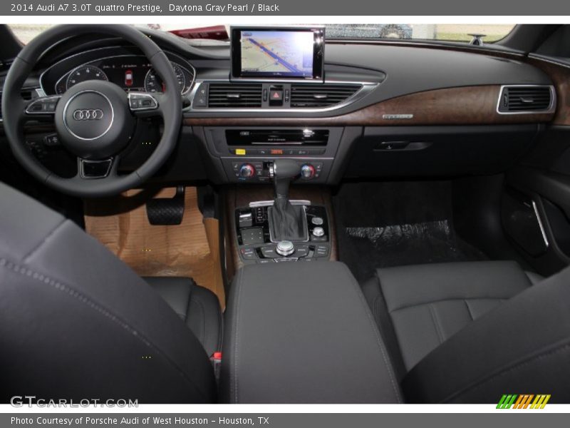 Daytona Gray Pearl / Black 2014 Audi A7 3.0T quattro Prestige