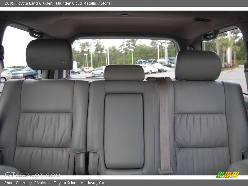 Thunder Cloud Metallic / Stone 2005 Toyota Land Cruiser