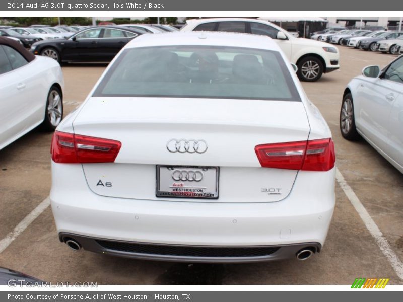 Ibis White / Black 2014 Audi A6 3.0T quattro Sedan