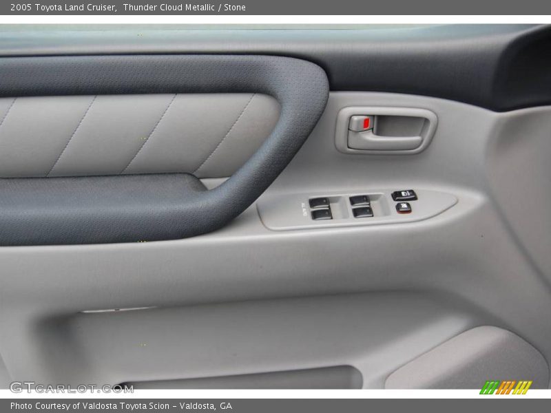 Thunder Cloud Metallic / Stone 2005 Toyota Land Cruiser