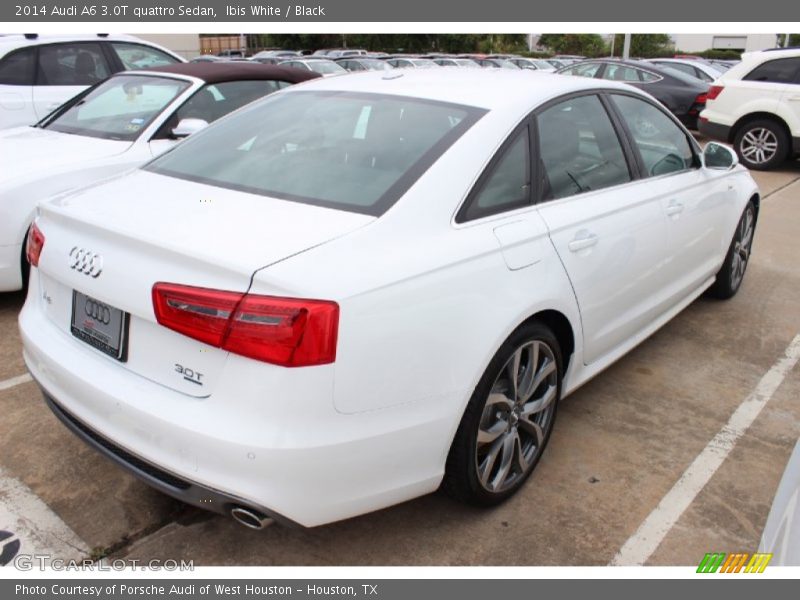 Ibis White / Black 2014 Audi A6 3.0T quattro Sedan