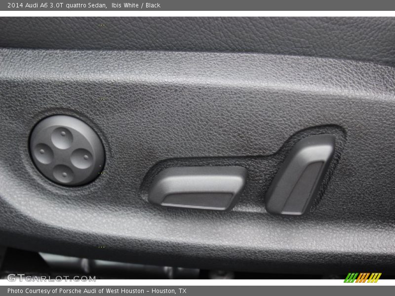 Ibis White / Black 2014 Audi A6 3.0T quattro Sedan
