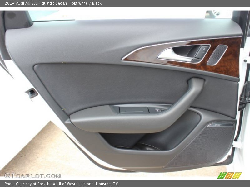 Ibis White / Black 2014 Audi A6 3.0T quattro Sedan