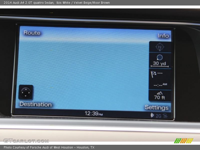 Ibis White / Velvet Beige/Moor Brown 2014 Audi A4 2.0T quattro Sedan