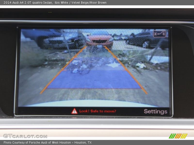 Ibis White / Velvet Beige/Moor Brown 2014 Audi A4 2.0T quattro Sedan