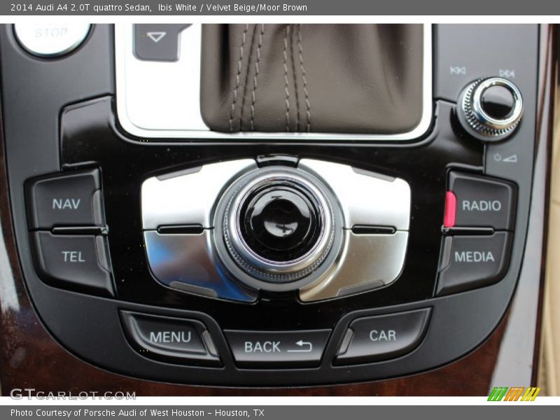 Ibis White / Velvet Beige/Moor Brown 2014 Audi A4 2.0T quattro Sedan