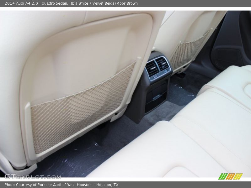 Ibis White / Velvet Beige/Moor Brown 2014 Audi A4 2.0T quattro Sedan