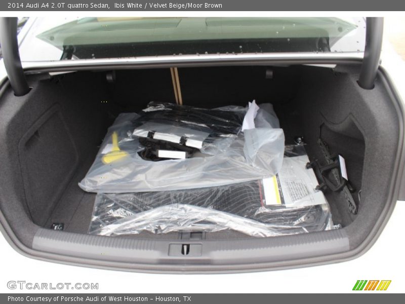 Ibis White / Velvet Beige/Moor Brown 2014 Audi A4 2.0T quattro Sedan