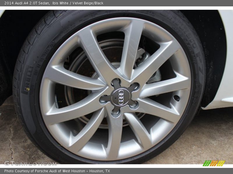 Ibis White / Velvet Beige/Black 2014 Audi A4 2.0T Sedan