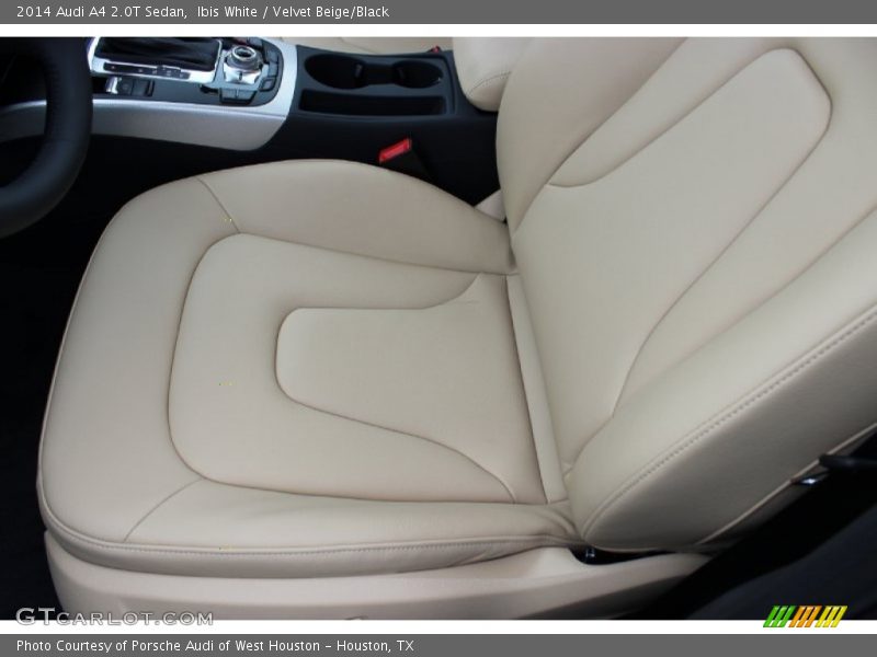 Ibis White / Velvet Beige/Black 2014 Audi A4 2.0T Sedan