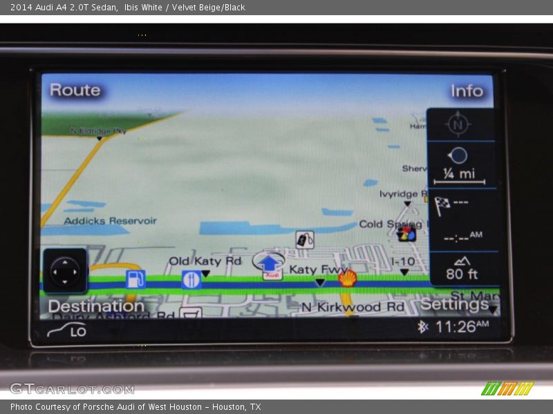 Ibis White / Velvet Beige/Black 2014 Audi A4 2.0T Sedan