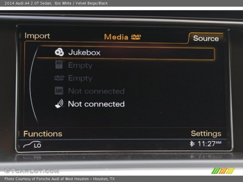 Ibis White / Velvet Beige/Black 2014 Audi A4 2.0T Sedan