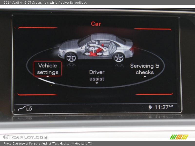 Ibis White / Velvet Beige/Black 2014 Audi A4 2.0T Sedan