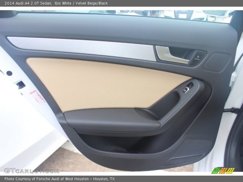Ibis White / Velvet Beige/Black 2014 Audi A4 2.0T Sedan