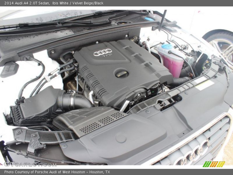 Ibis White / Velvet Beige/Black 2014 Audi A4 2.0T Sedan