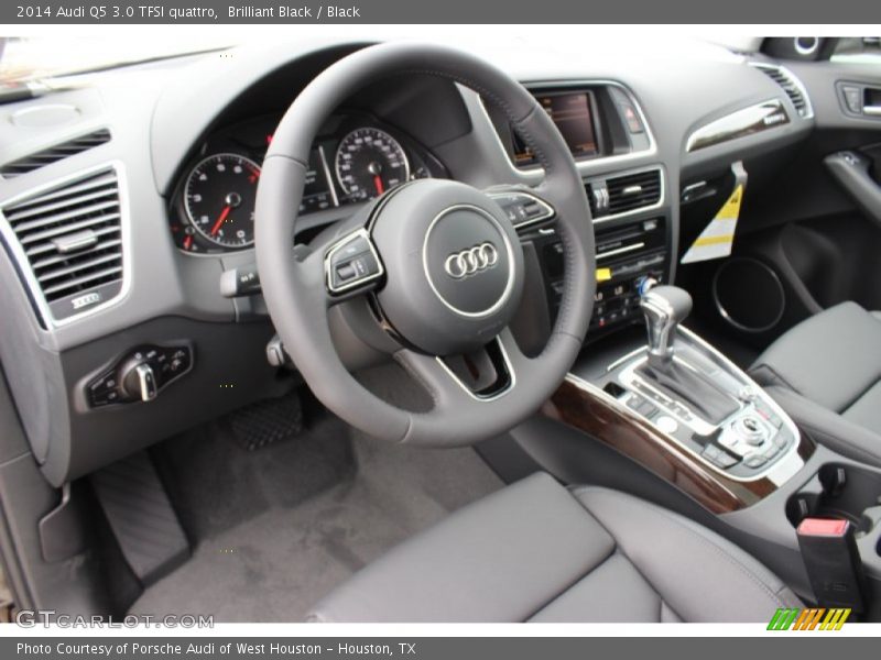 Brilliant Black / Black 2014 Audi Q5 3.0 TFSI quattro