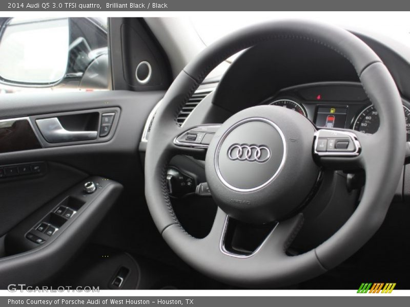 Brilliant Black / Black 2014 Audi Q5 3.0 TFSI quattro