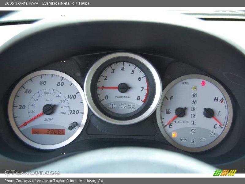 Everglade Metallic / Taupe 2005 Toyota RAV4