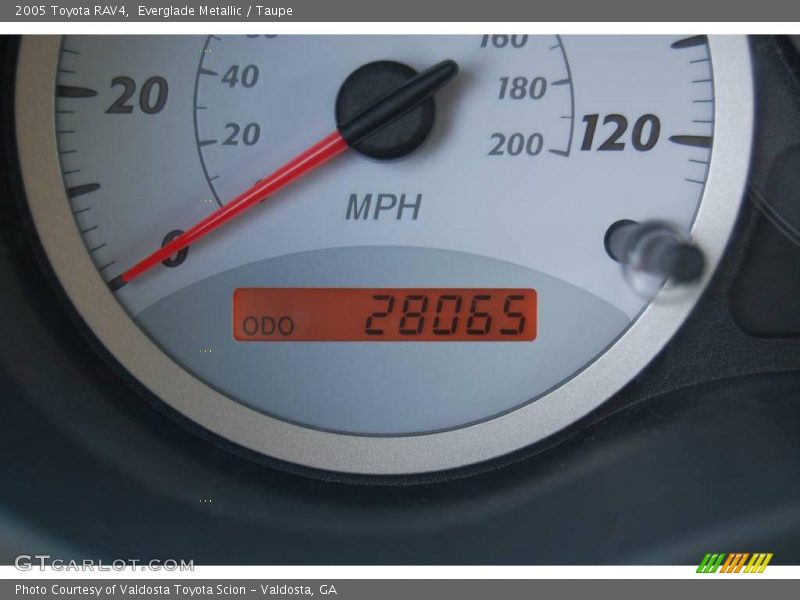 Everglade Metallic / Taupe 2005 Toyota RAV4