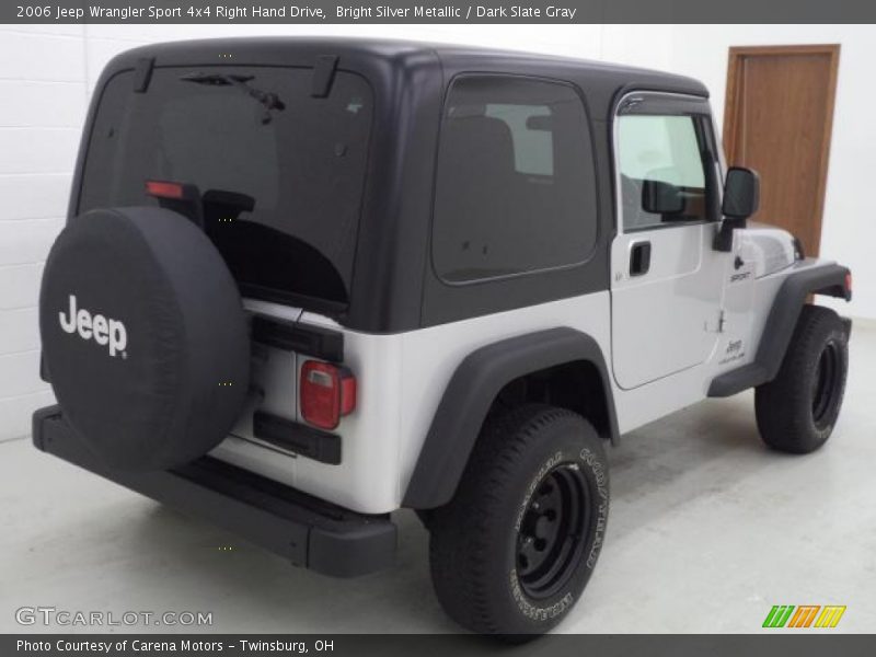 Bright Silver Metallic / Dark Slate Gray 2006 Jeep Wrangler Sport 4x4 Right Hand Drive