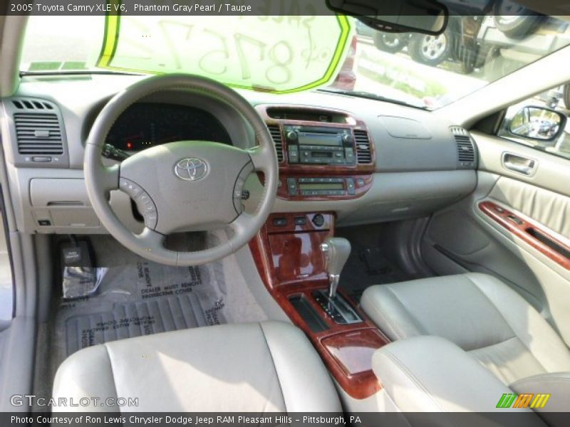  2005 Camry XLE V6 Taupe Interior