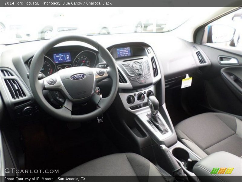 Blue Candy / Charcoal Black 2014 Ford Focus SE Hatchback