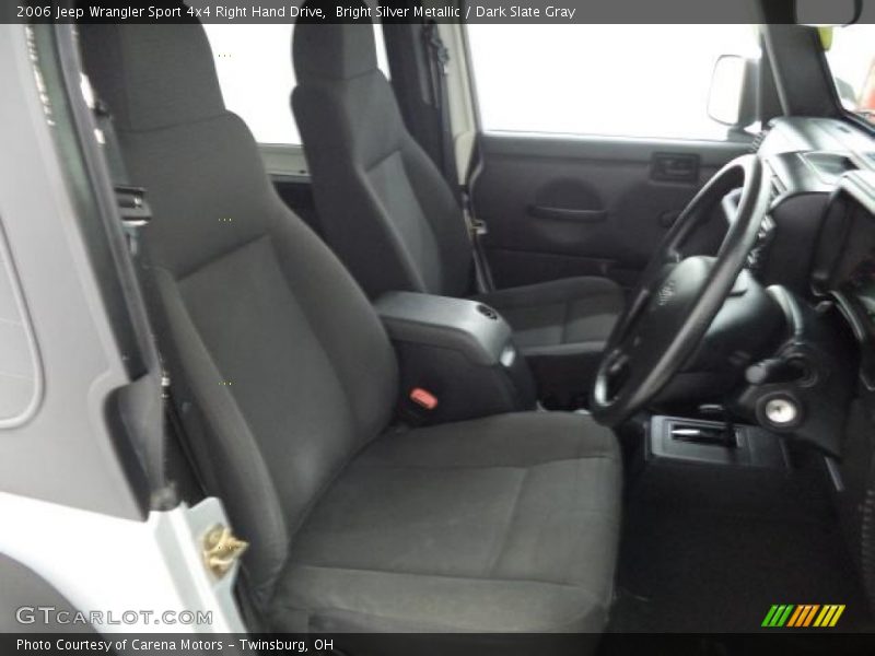 Bright Silver Metallic / Dark Slate Gray 2006 Jeep Wrangler Sport 4x4 Right Hand Drive