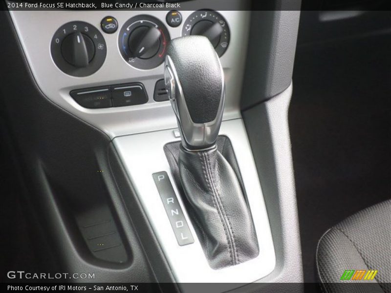 Blue Candy / Charcoal Black 2014 Ford Focus SE Hatchback