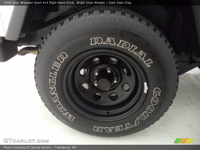  2006 Wrangler Sport 4x4 Right Hand Drive Wheel