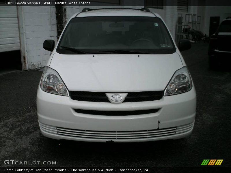 Natural White / Stone 2005 Toyota Sienna LE AWD