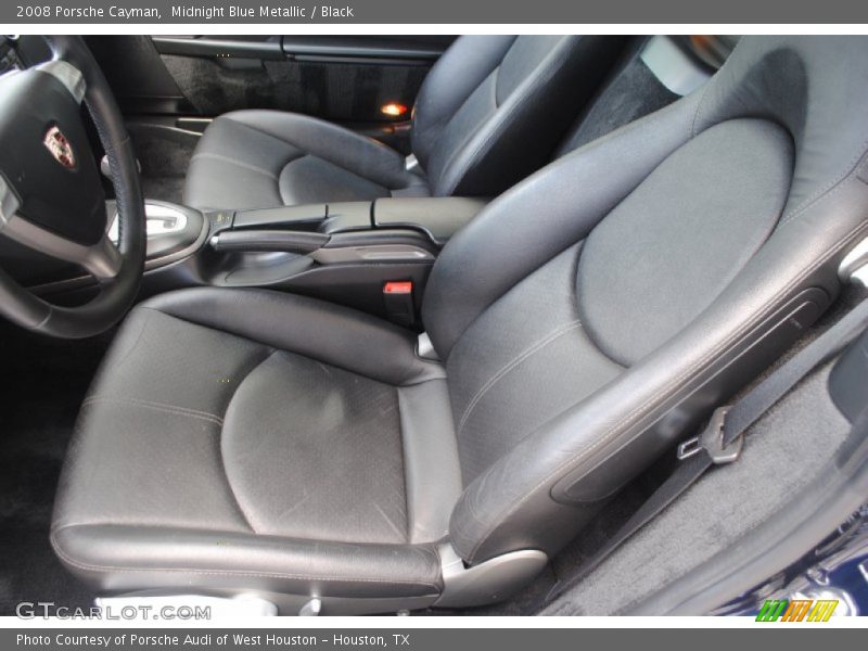 Midnight Blue Metallic / Black 2008 Porsche Cayman