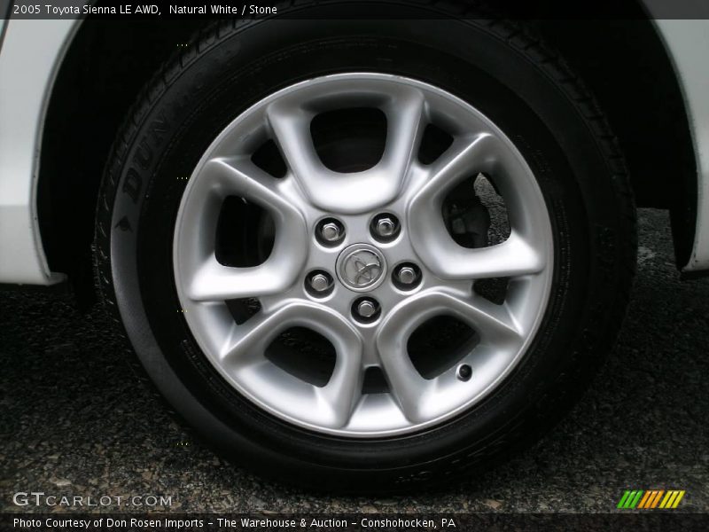Natural White / Stone 2005 Toyota Sienna LE AWD
