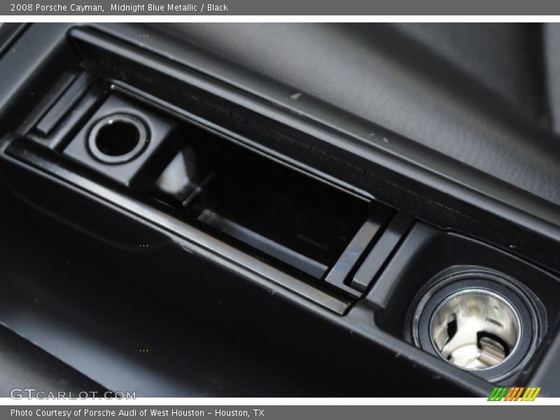 Midnight Blue Metallic / Black 2008 Porsche Cayman