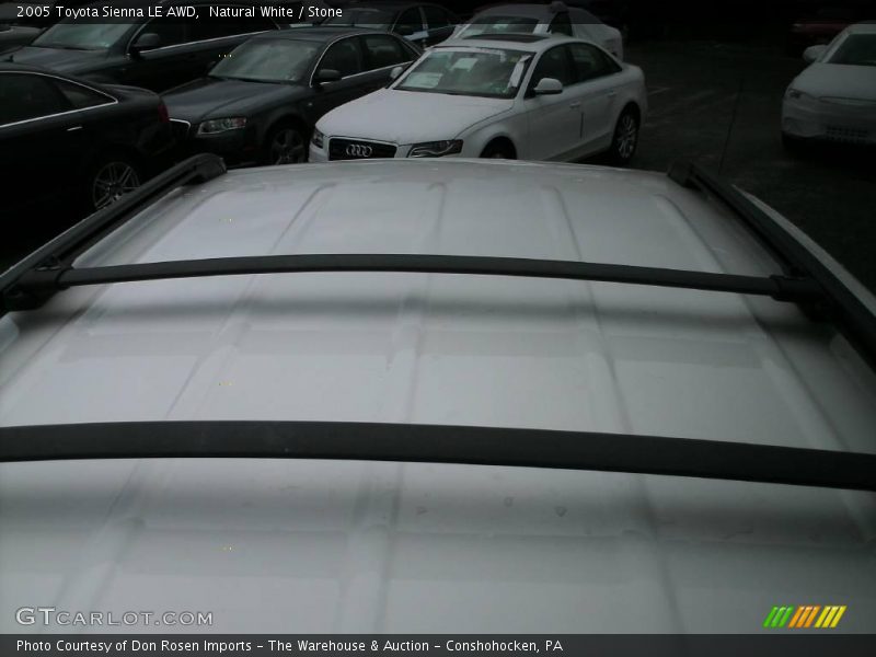 Natural White / Stone 2005 Toyota Sienna LE AWD