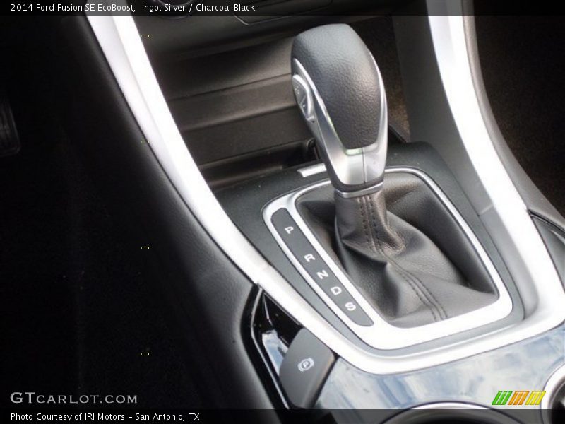 Ingot Silver / Charcoal Black 2014 Ford Fusion SE EcoBoost