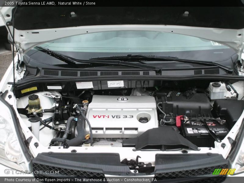 Natural White / Stone 2005 Toyota Sienna LE AWD
