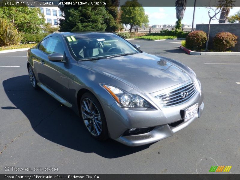 Graphite Shadow / Graphite 2011 Infiniti G 37 IPL Coupe