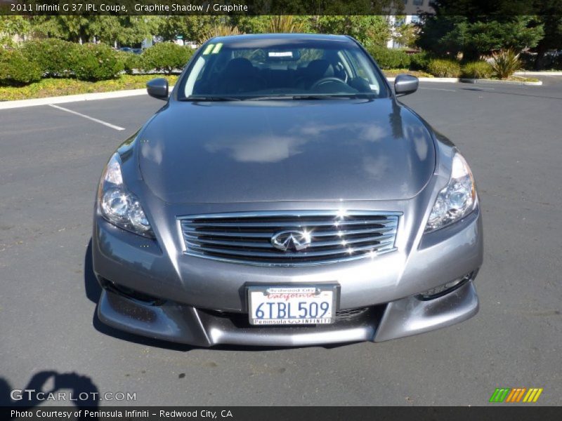 Graphite Shadow / Graphite 2011 Infiniti G 37 IPL Coupe
