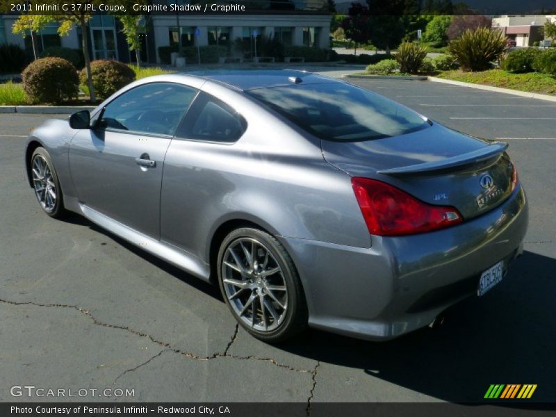 Graphite Shadow / Graphite 2011 Infiniti G 37 IPL Coupe