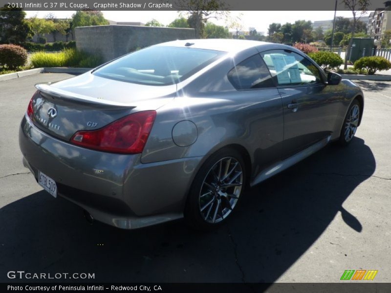 Graphite Shadow / Graphite 2011 Infiniti G 37 IPL Coupe