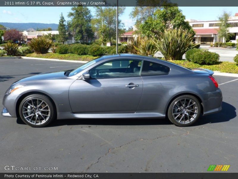 Graphite Shadow / Graphite 2011 Infiniti G 37 IPL Coupe