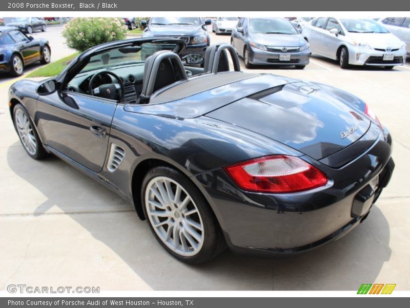 Black / Black 2008 Porsche Boxster