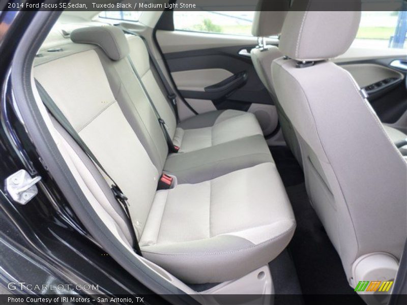Tuxedo Black / Medium Light Stone 2014 Ford Focus SE Sedan