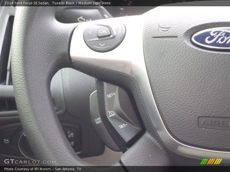 Tuxedo Black / Medium Light Stone 2014 Ford Focus SE Sedan