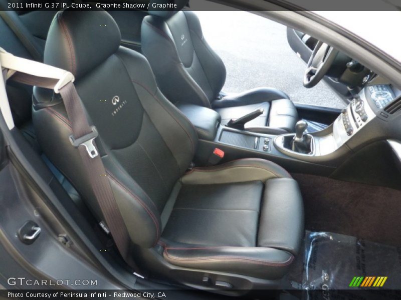 Graphite Shadow / Graphite 2011 Infiniti G 37 IPL Coupe