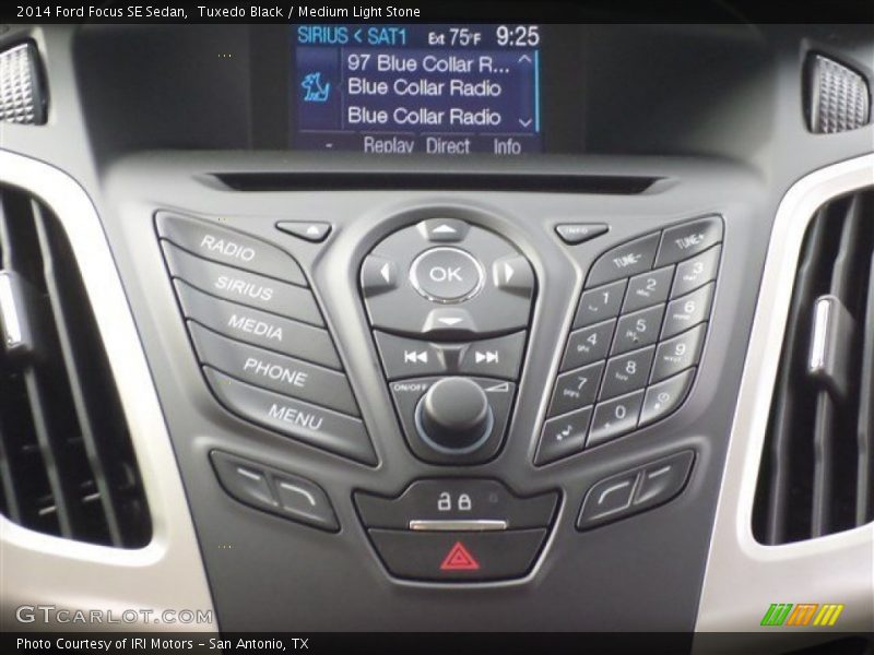 Tuxedo Black / Medium Light Stone 2014 Ford Focus SE Sedan