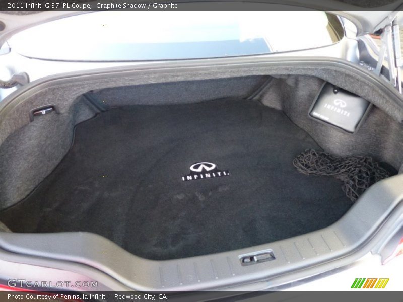 Graphite Shadow / Graphite 2011 Infiniti G 37 IPL Coupe