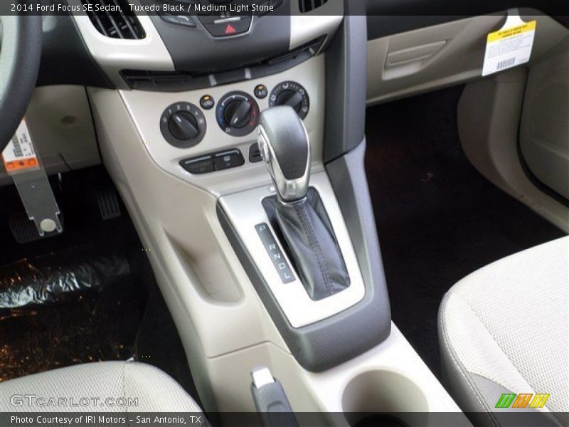 Tuxedo Black / Medium Light Stone 2014 Ford Focus SE Sedan